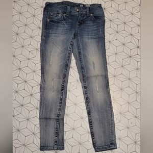 Miss Me ankle skinny jeans 26